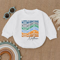 Personalized Lil Bro Newborn Romper, Little Brother Outfit — product view 1